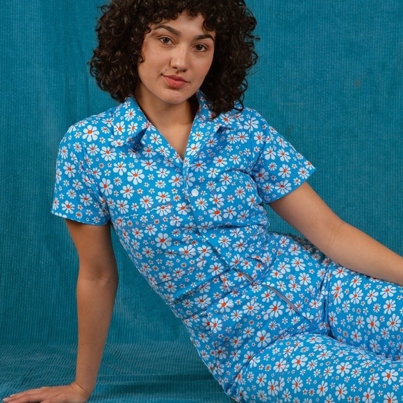 Big Bud Press Pants - BIG BUD PRESS Lazy Daisy Everyday Jumpsuit Size Large
